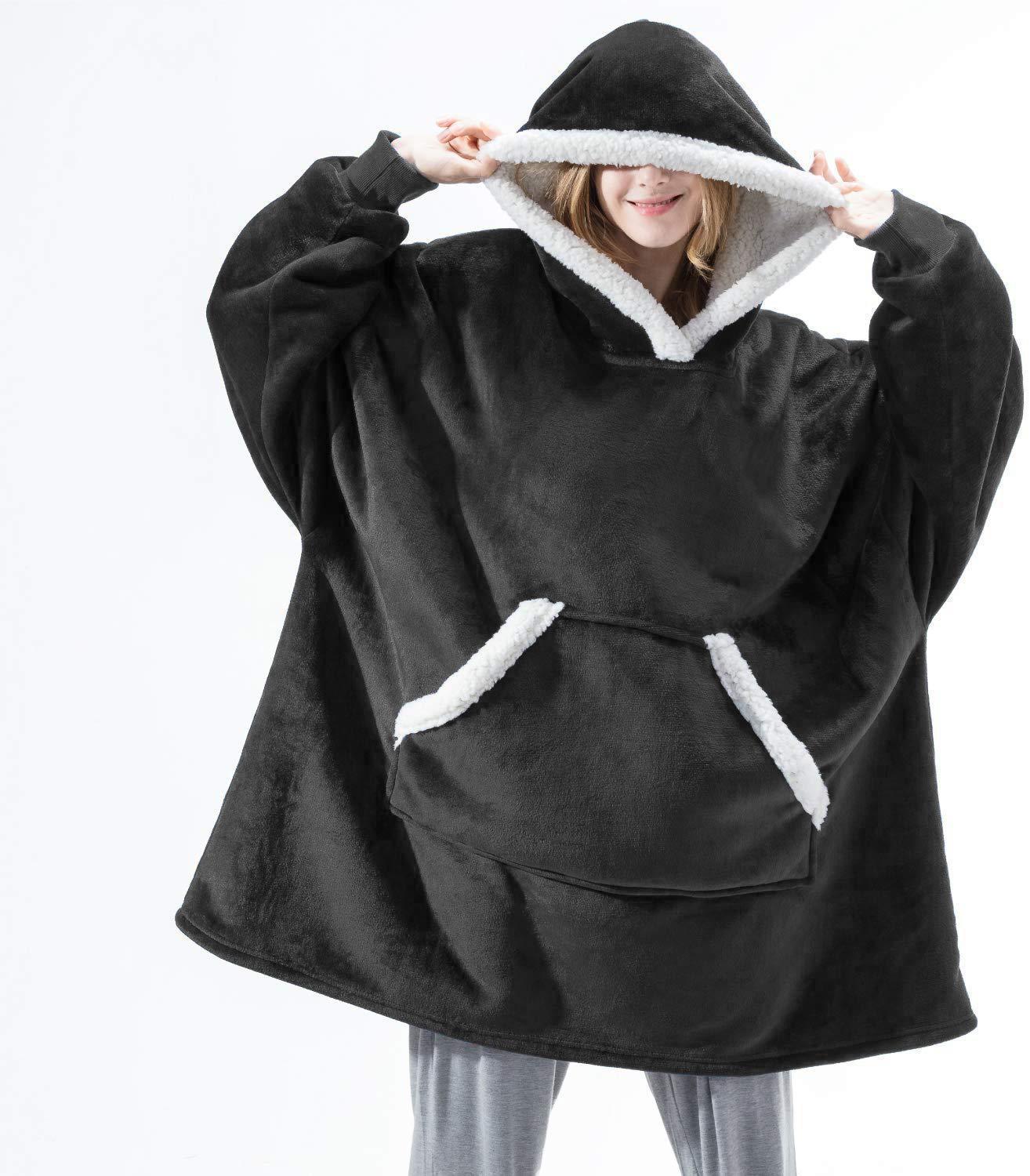 Comfy Oversized Blanket-Hoodie